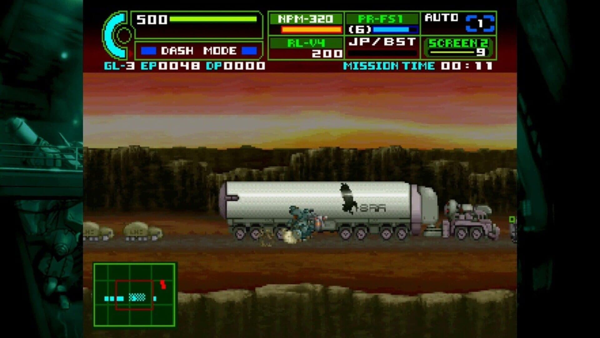Assault Suit Leynos 2: Saturn Tribute screenshot 4