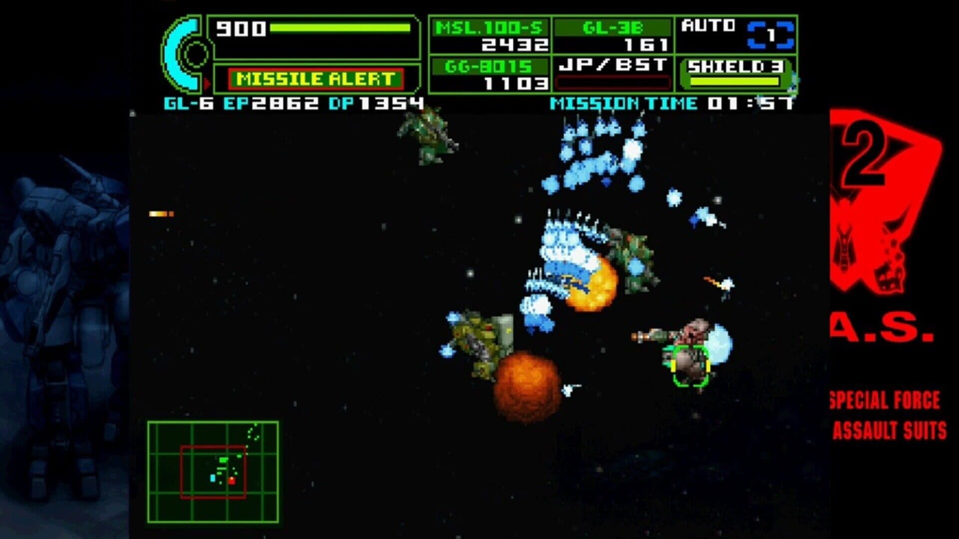 Assault Suit Leynos 2: Saturn Tribute screenshot 7