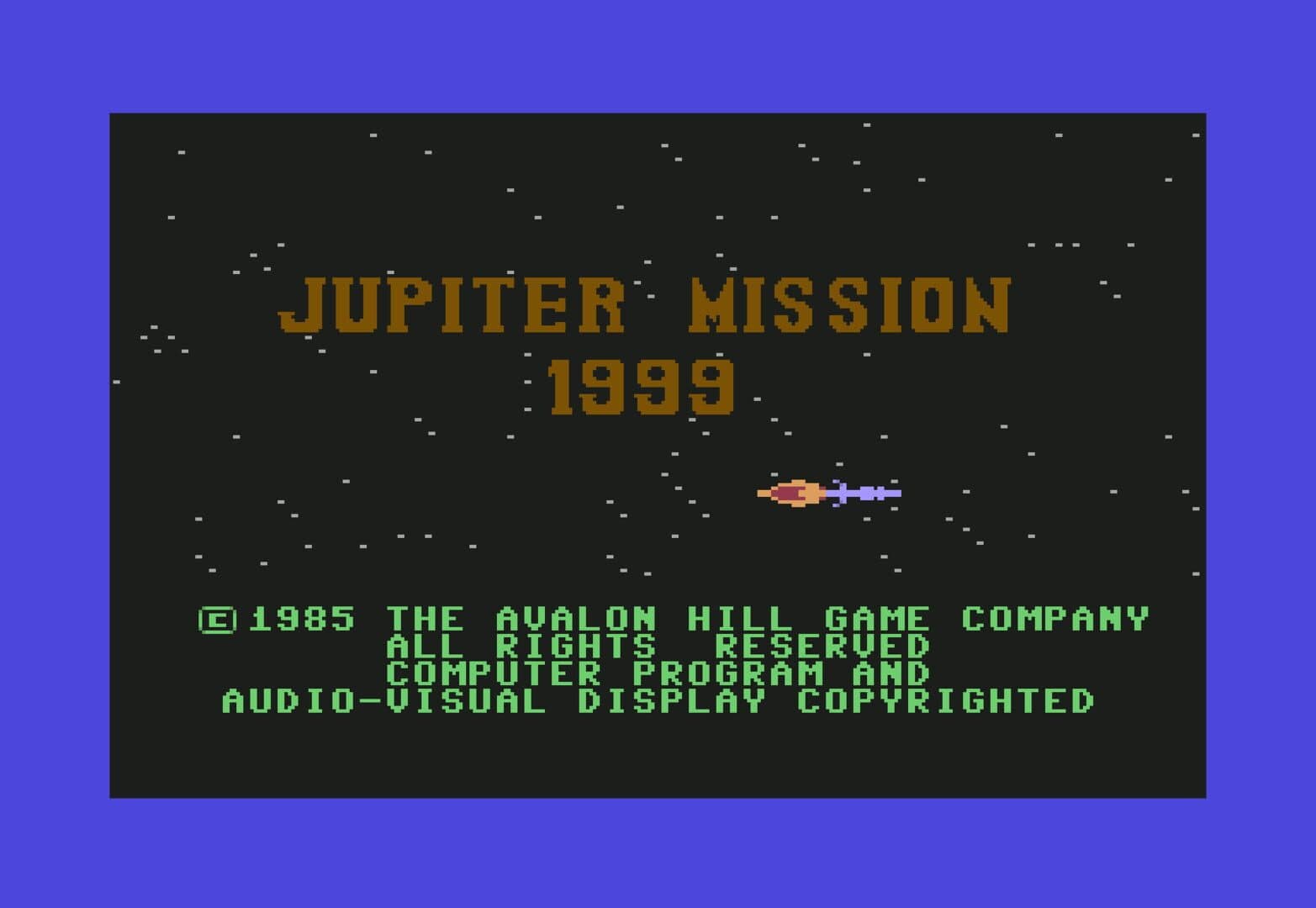 Jupiter Mission 1999 screenshot 3