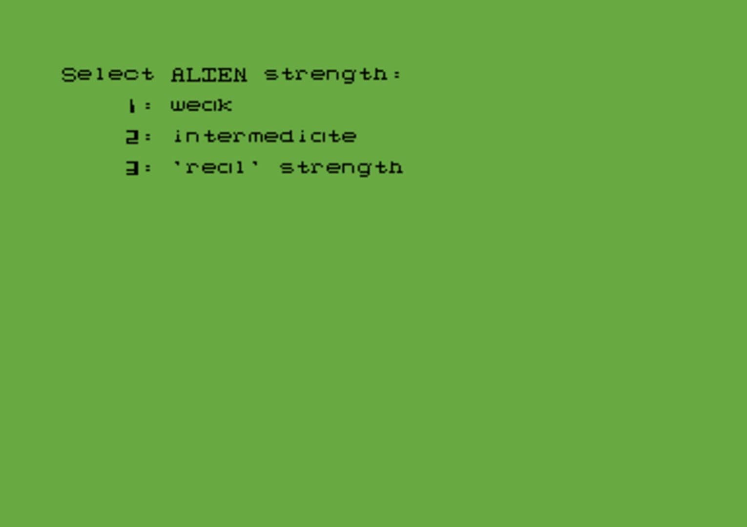 Alien screenshot 2