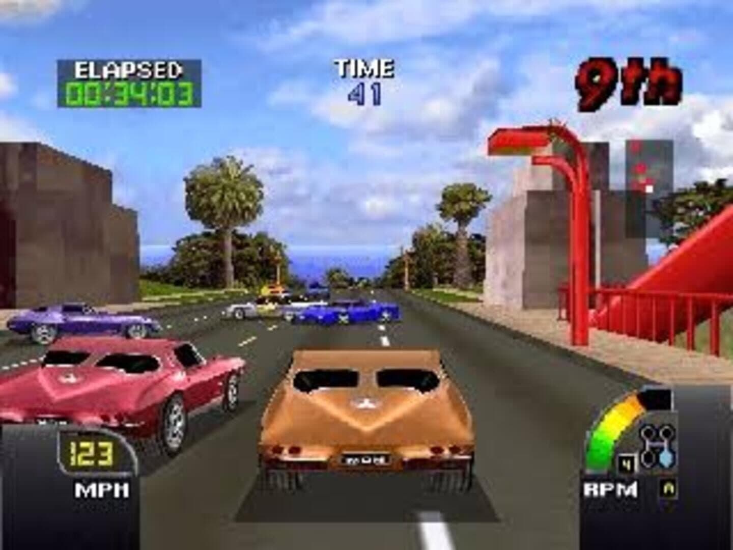 Cruis'n USA screenshot 1