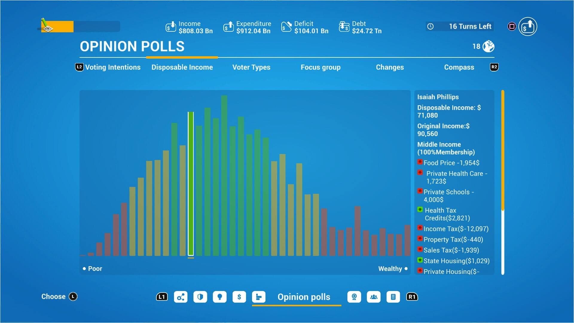 Democracy 4: Console Edition screenshot 2