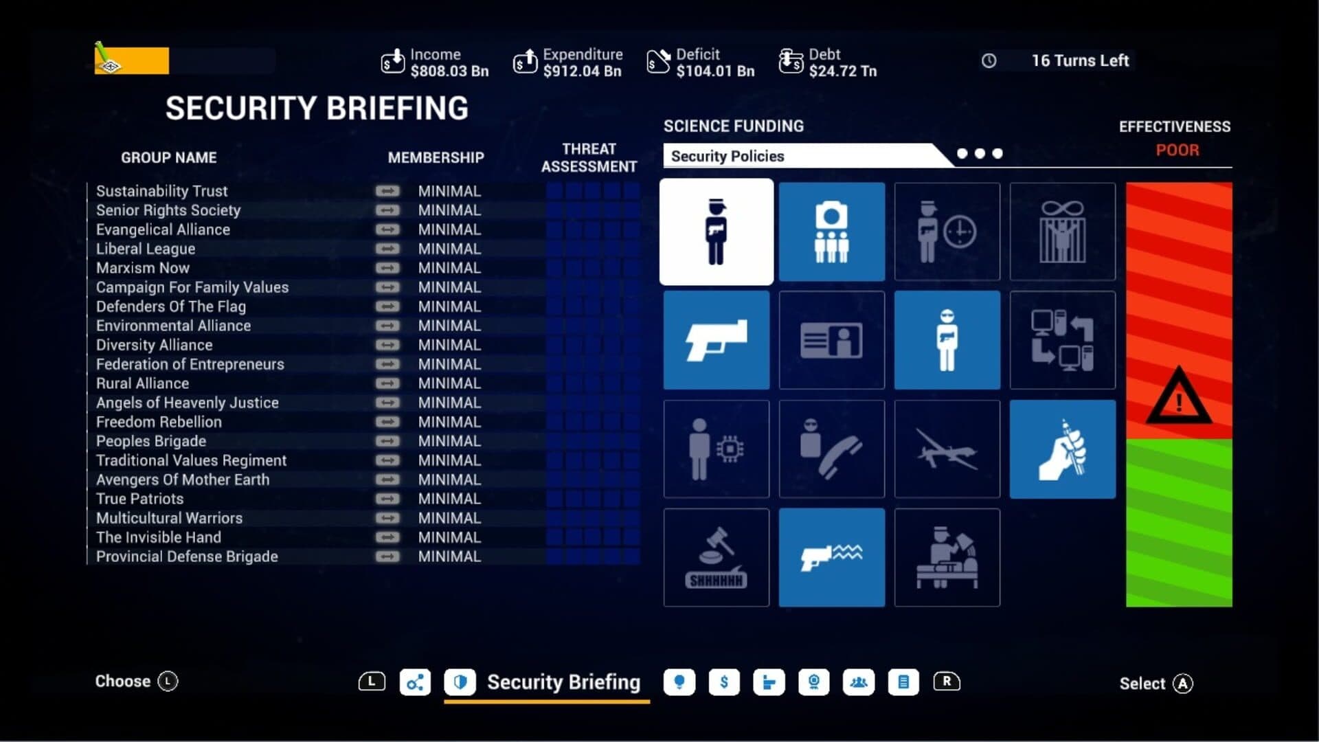 Democracy 4: Console Edition screenshot 10