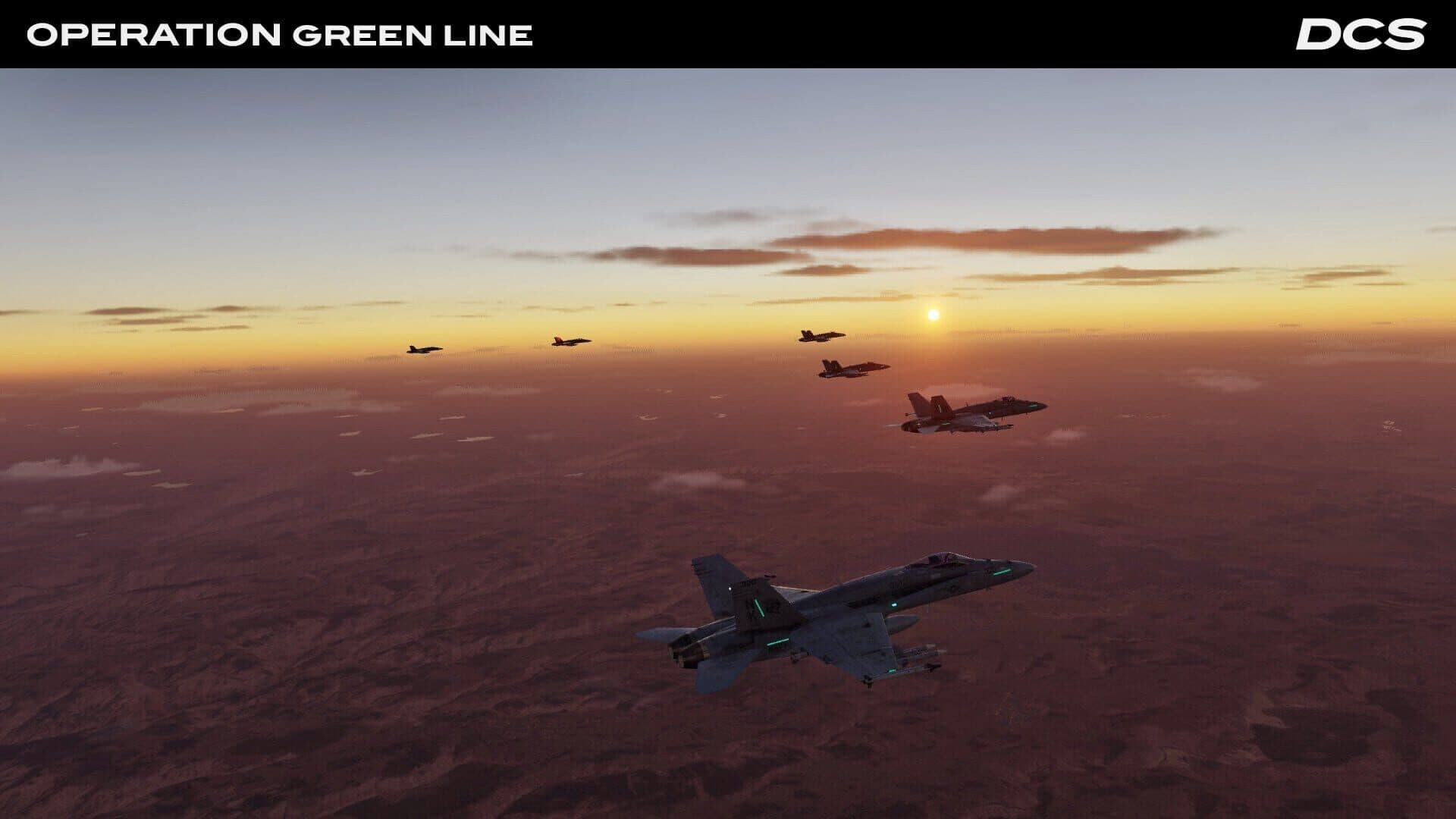 DCS World: F/A-18C Operation Green Line by BADGER633 screenshot 1