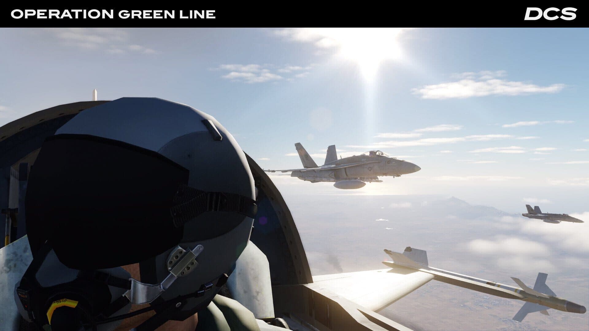 DCS World: F/A-18C Operation Green Line by BADGER633 screenshot 3