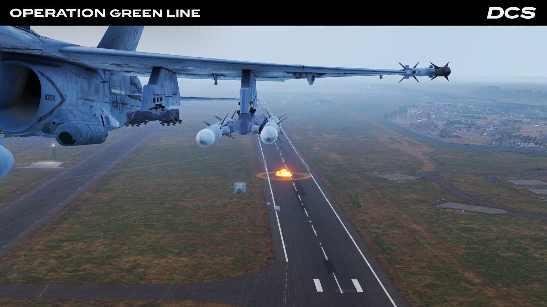 DCS World: F/A-18C Operation Green Line by BADGER633 screenshot 8