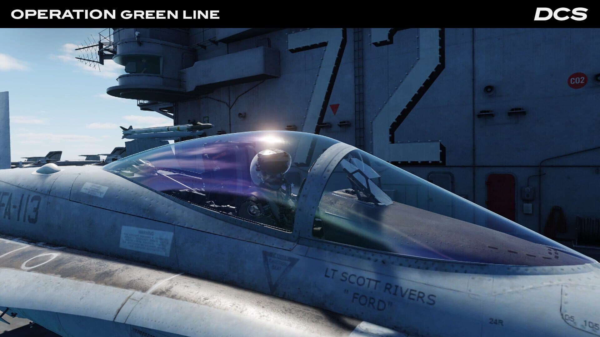DCS World: F/A-18C Operation Green Line by BADGER633 screenshot 9