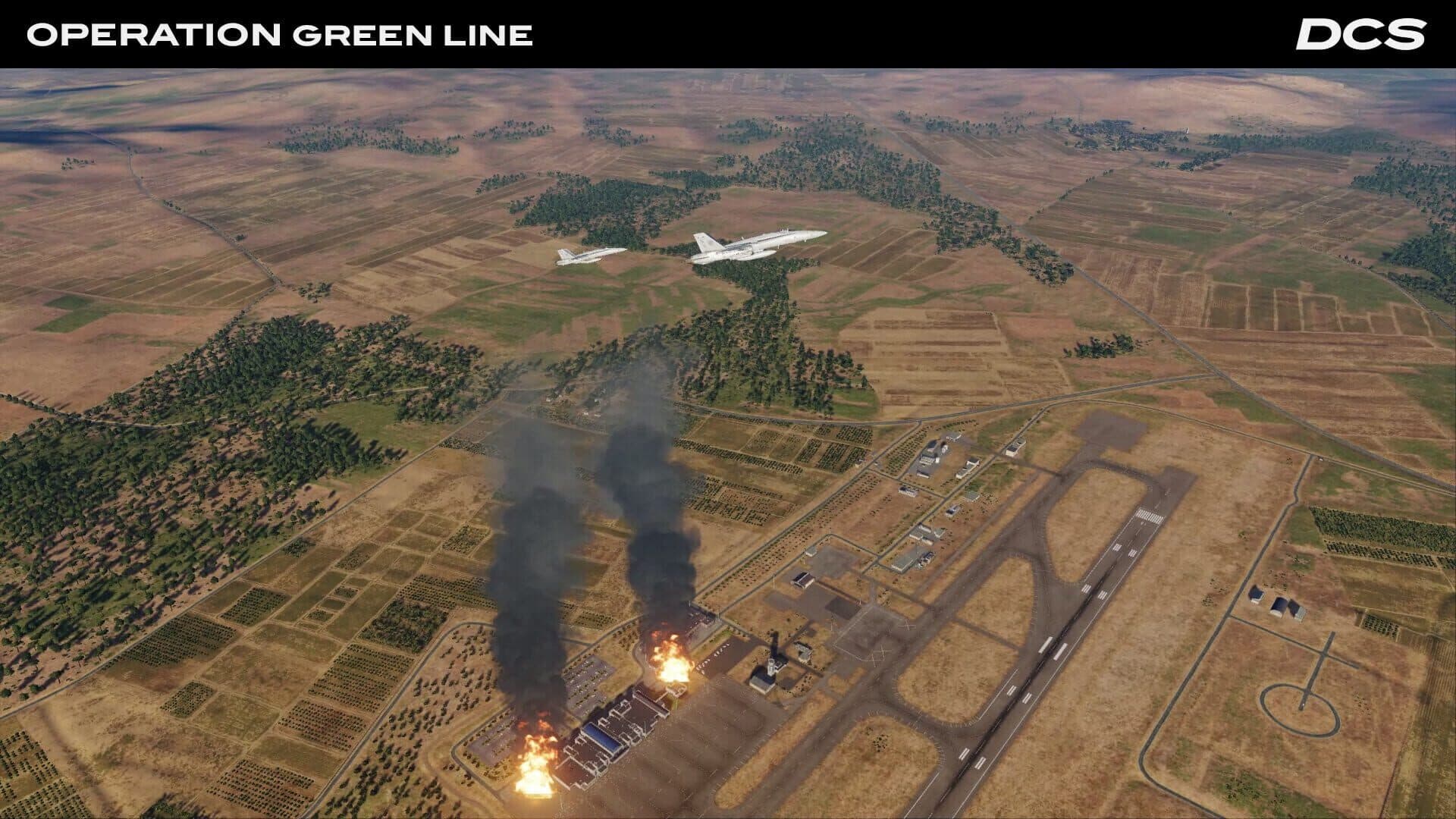 DCS World: F/A-18C Operation Green Line by BADGER633 screenshot 11