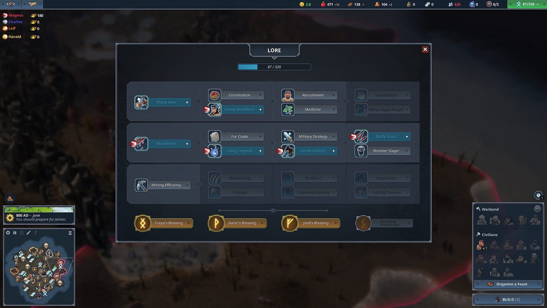 Northgard: Garm, Clan of the Hounds screenshot 3