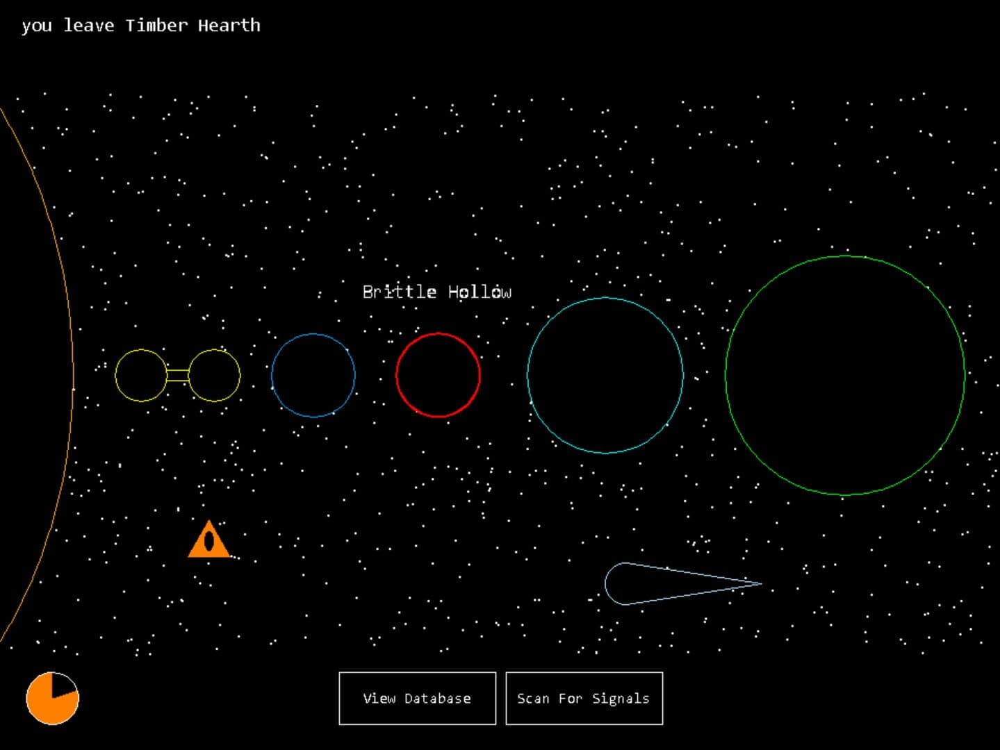 ​Outer Wilds: A Thrilling Graphical Text Adventure screenshot 2