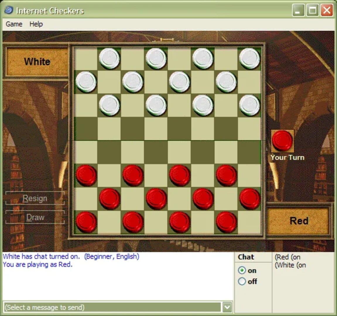 Internet Checkers screenshot 2