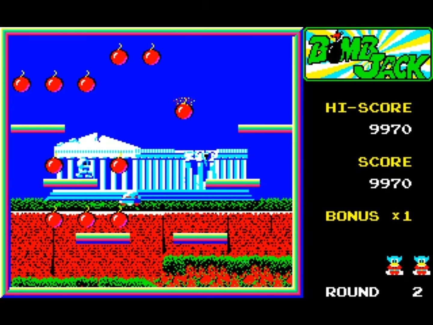 Bomb Jack screenshot 1