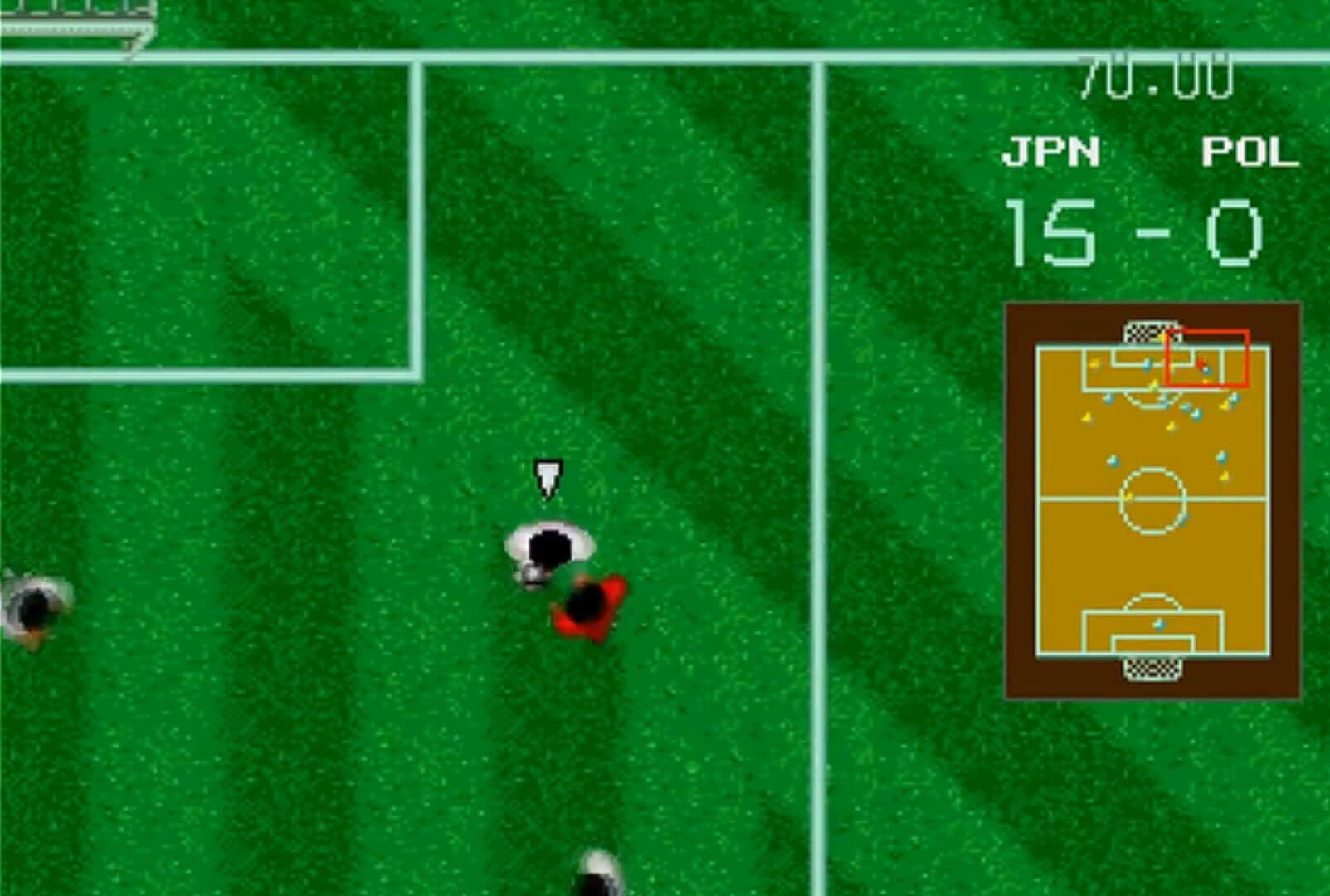 Sega Soccer screenshot 1