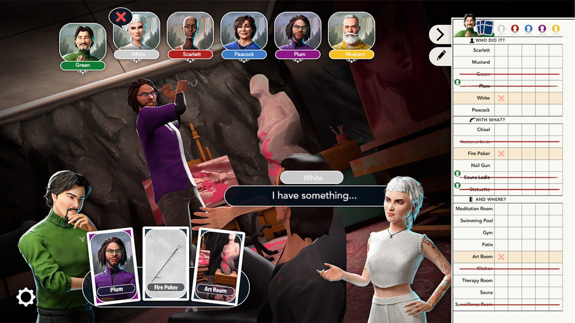 Clue: Whispering Pines Retreat Crime Scene screenshot 6