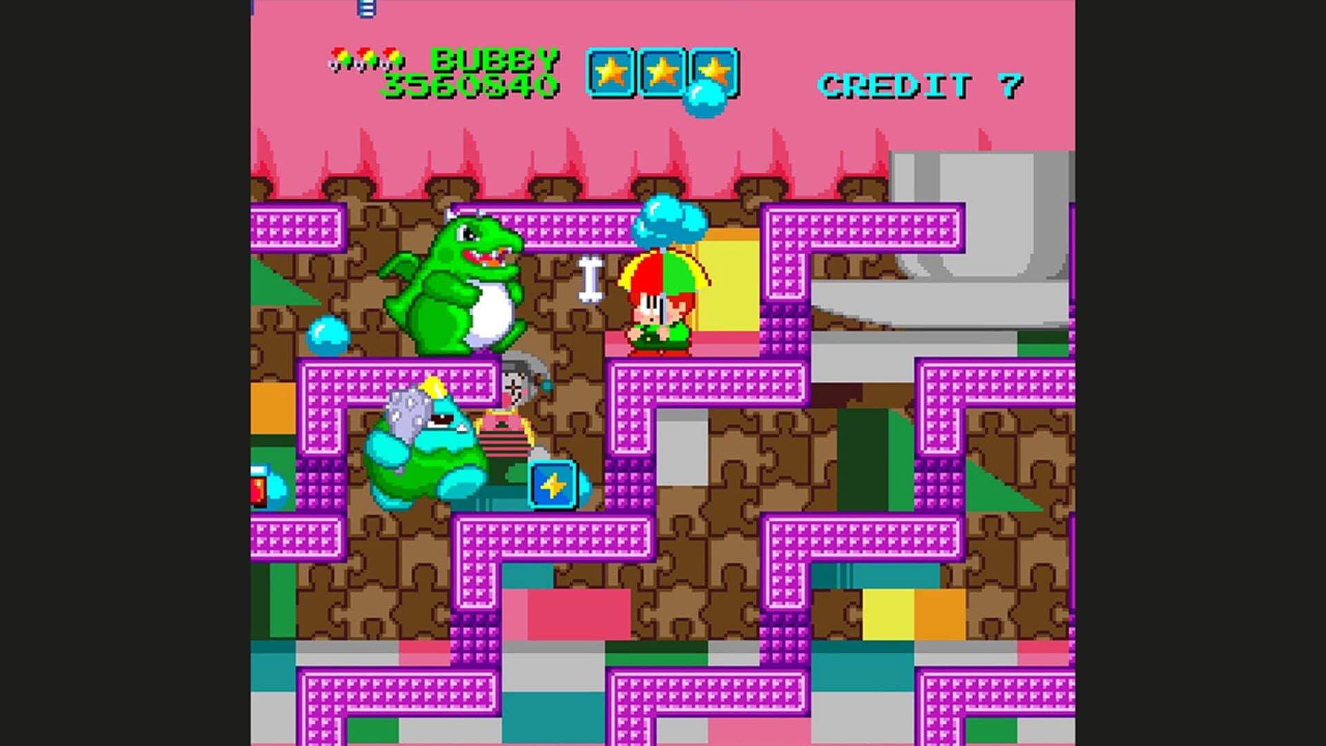 Parasol Stars: The Story of Bubble Bobble III screenshot 2