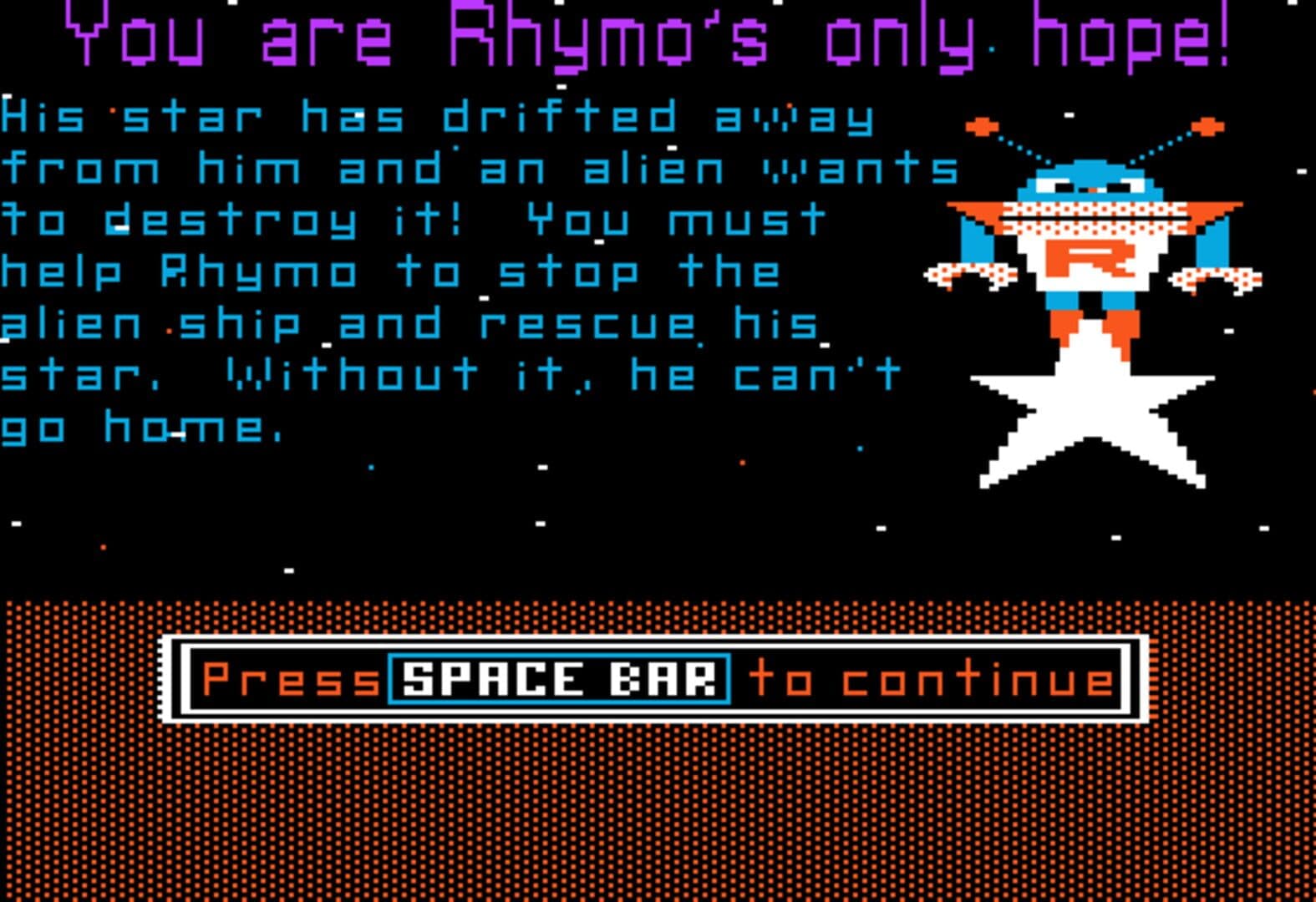 Rhymo's Falling Star screenshot 2
