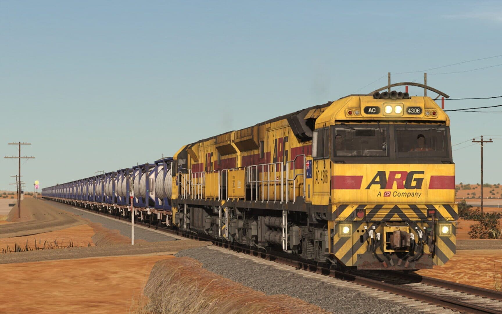 Trainz Plus: C44aci Locomotive - ARG/Mineral Resources Pack screenshot 8