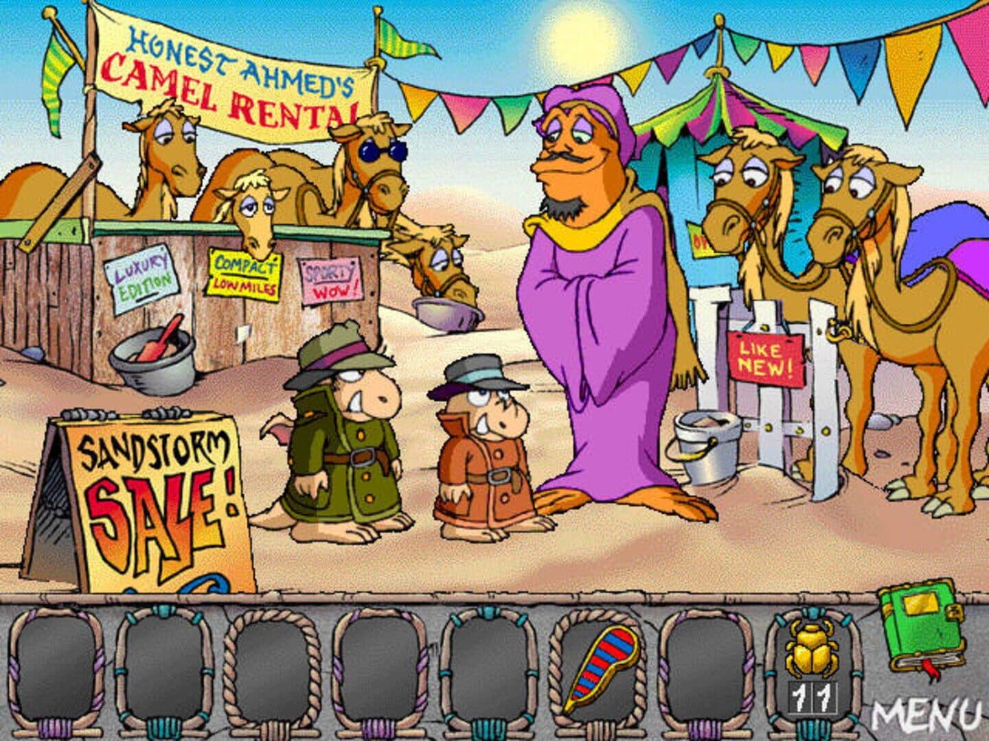 Little Monster Private Eye: The Mummy Mystery screenshot 6
