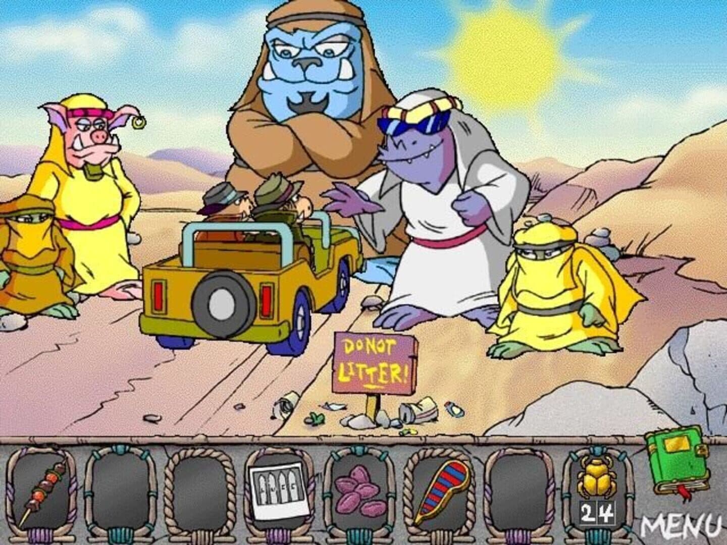 Little Monster Private Eye: The Mummy Mystery screenshot 9