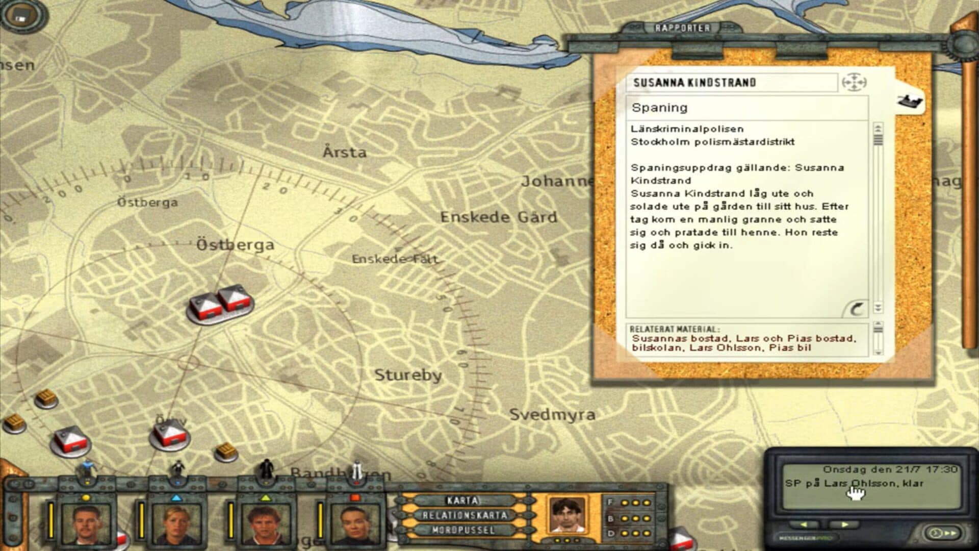 Polis 2: Någon ljuger screenshot 12