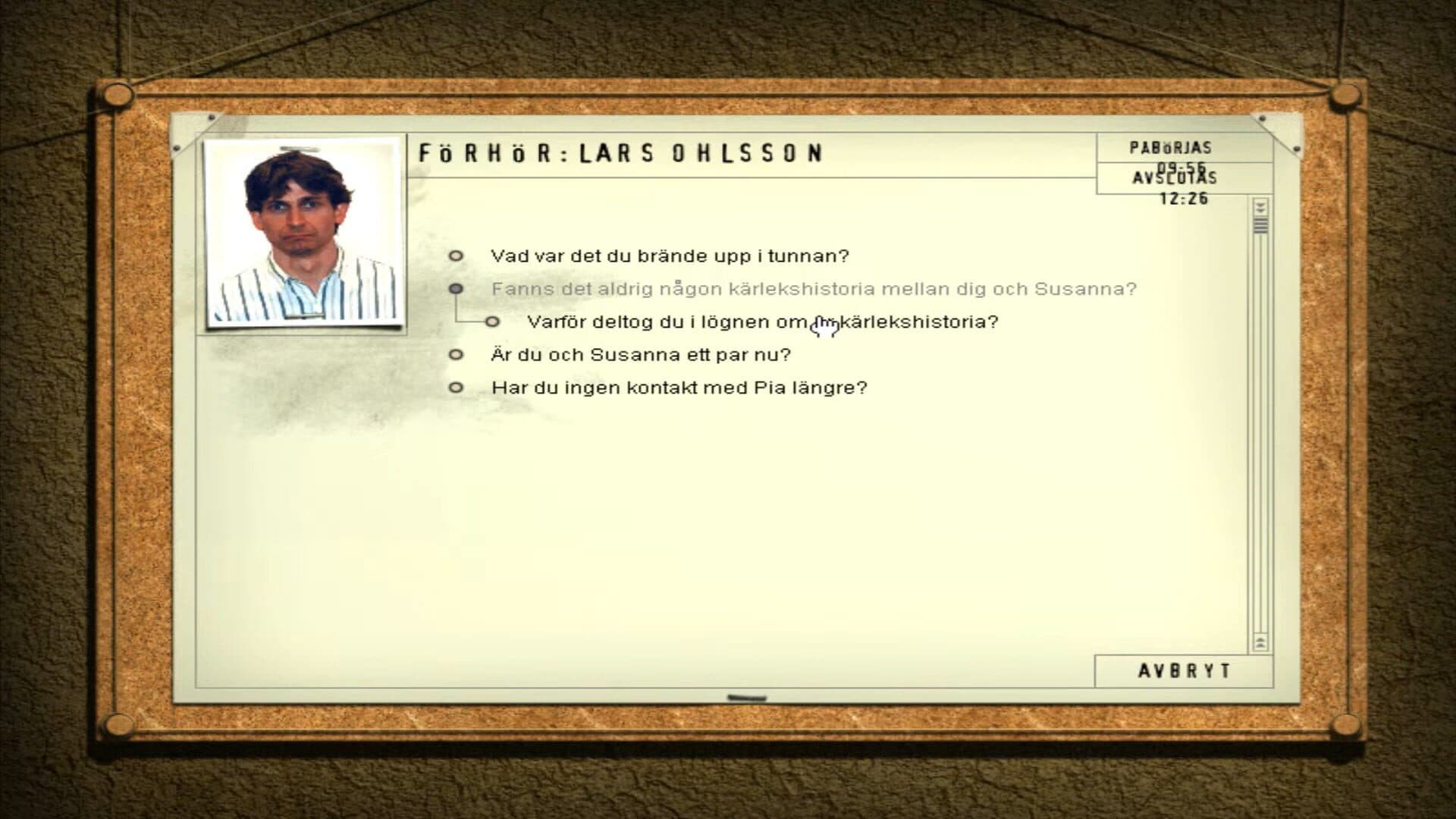 Polis 2: Någon ljuger screenshot 14