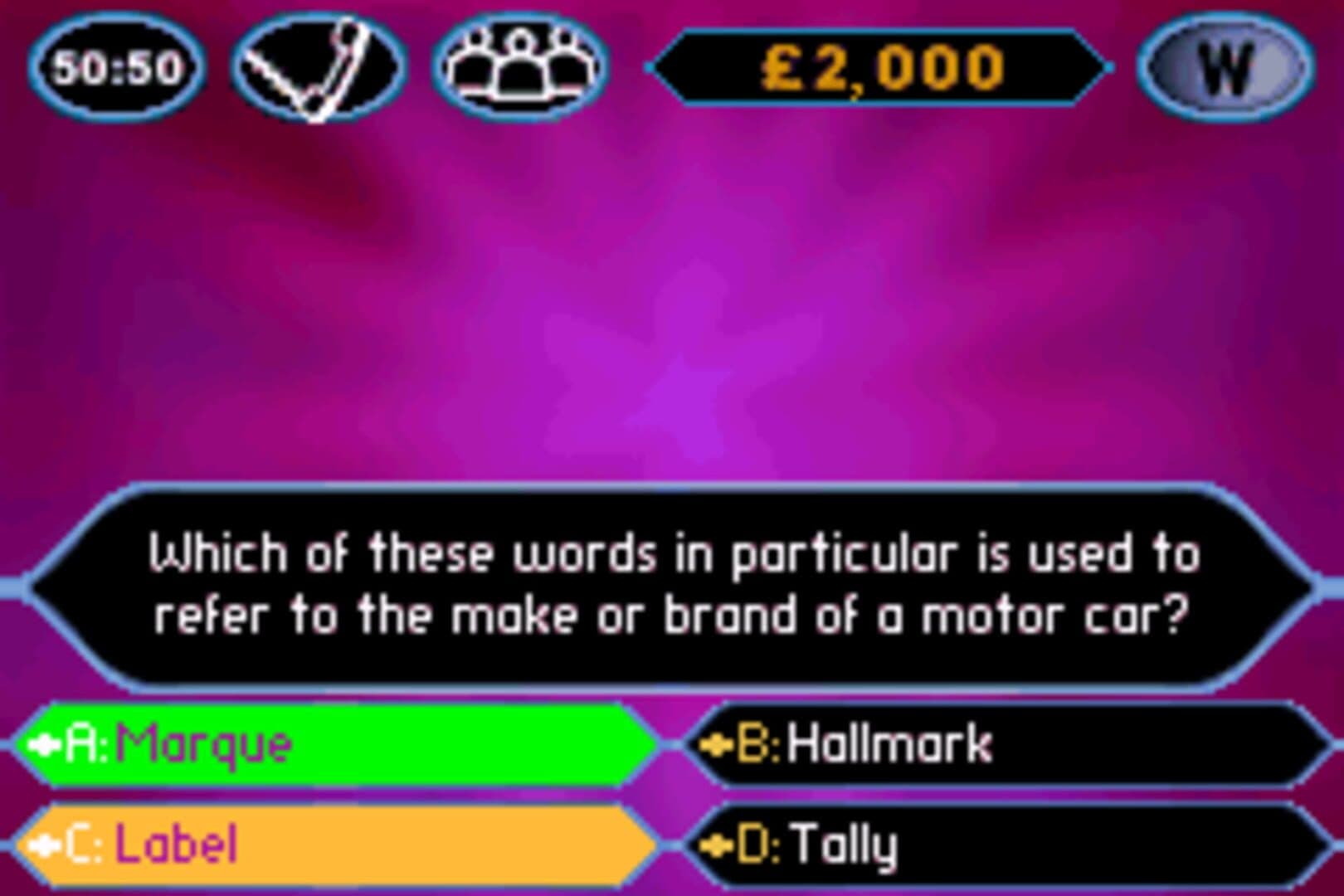 Who Wants to Be a Millionaire: 2nd Edition screenshot 1