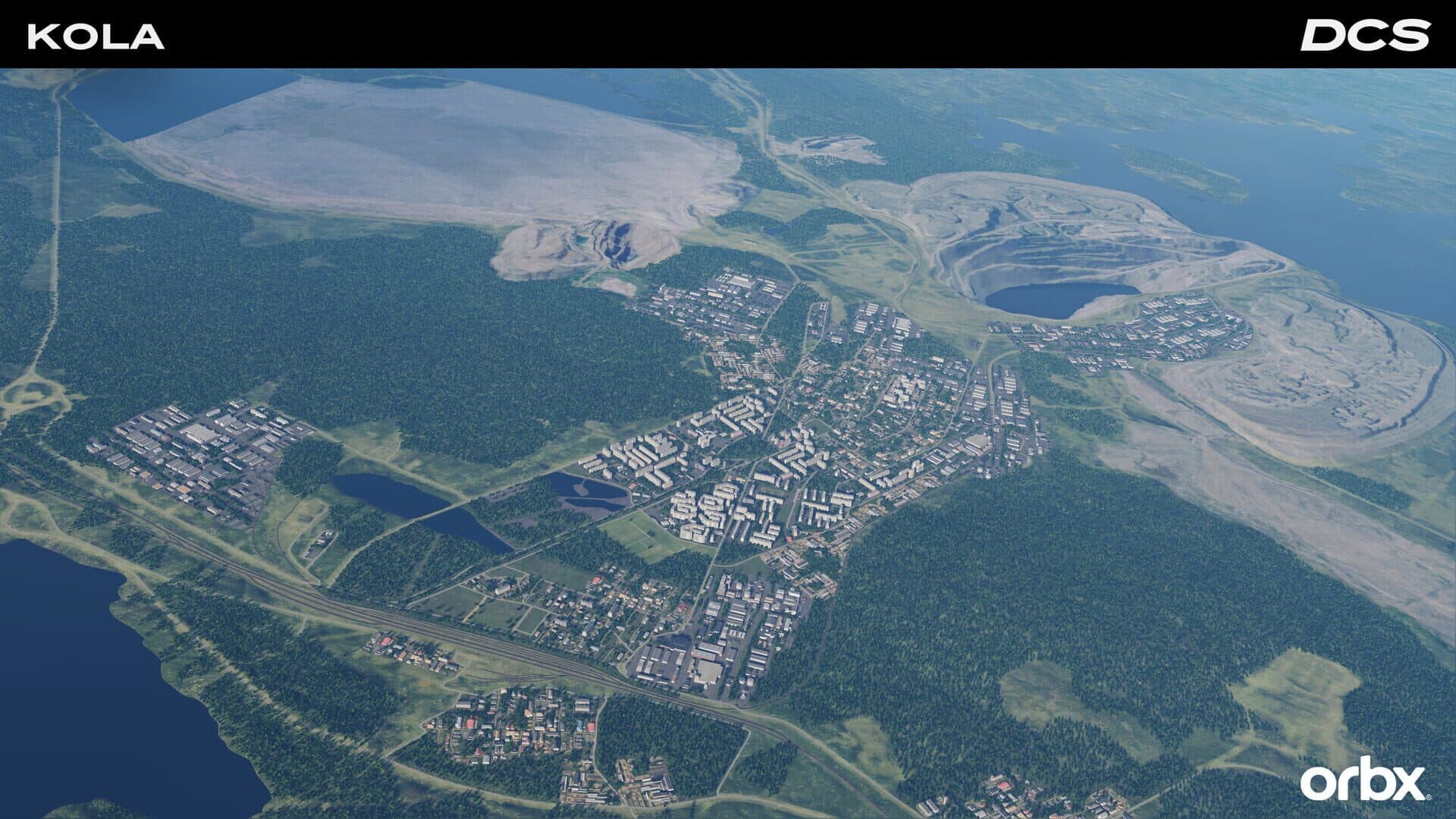DCS World: Kola Map by Orbx screenshot 7
