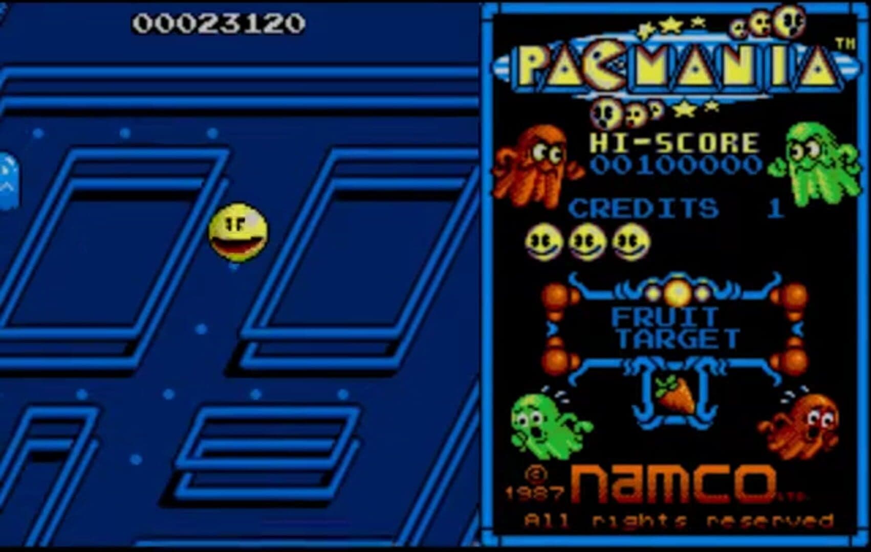 Pac-Mania screenshot 1