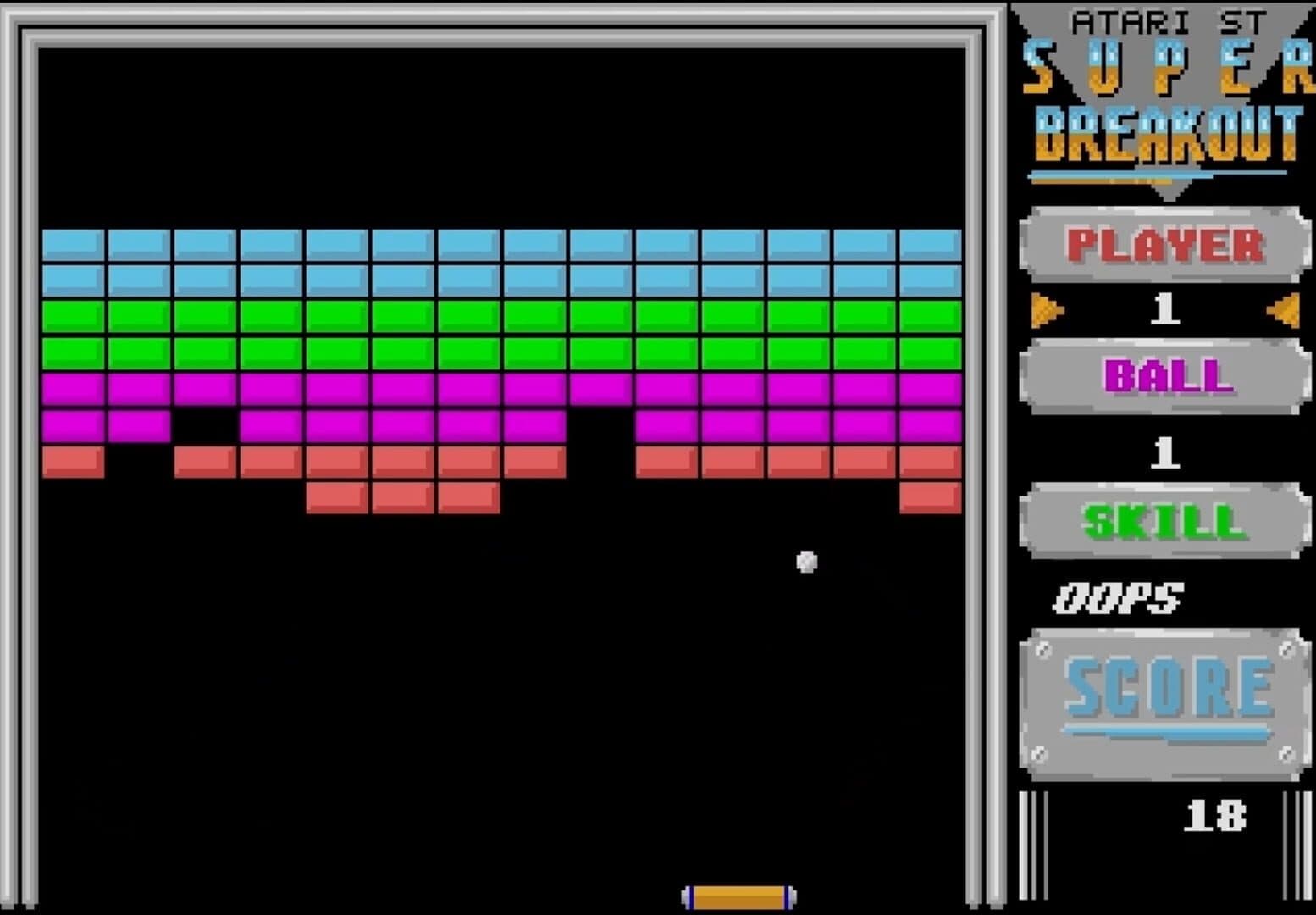 Super Breakout screenshot 1