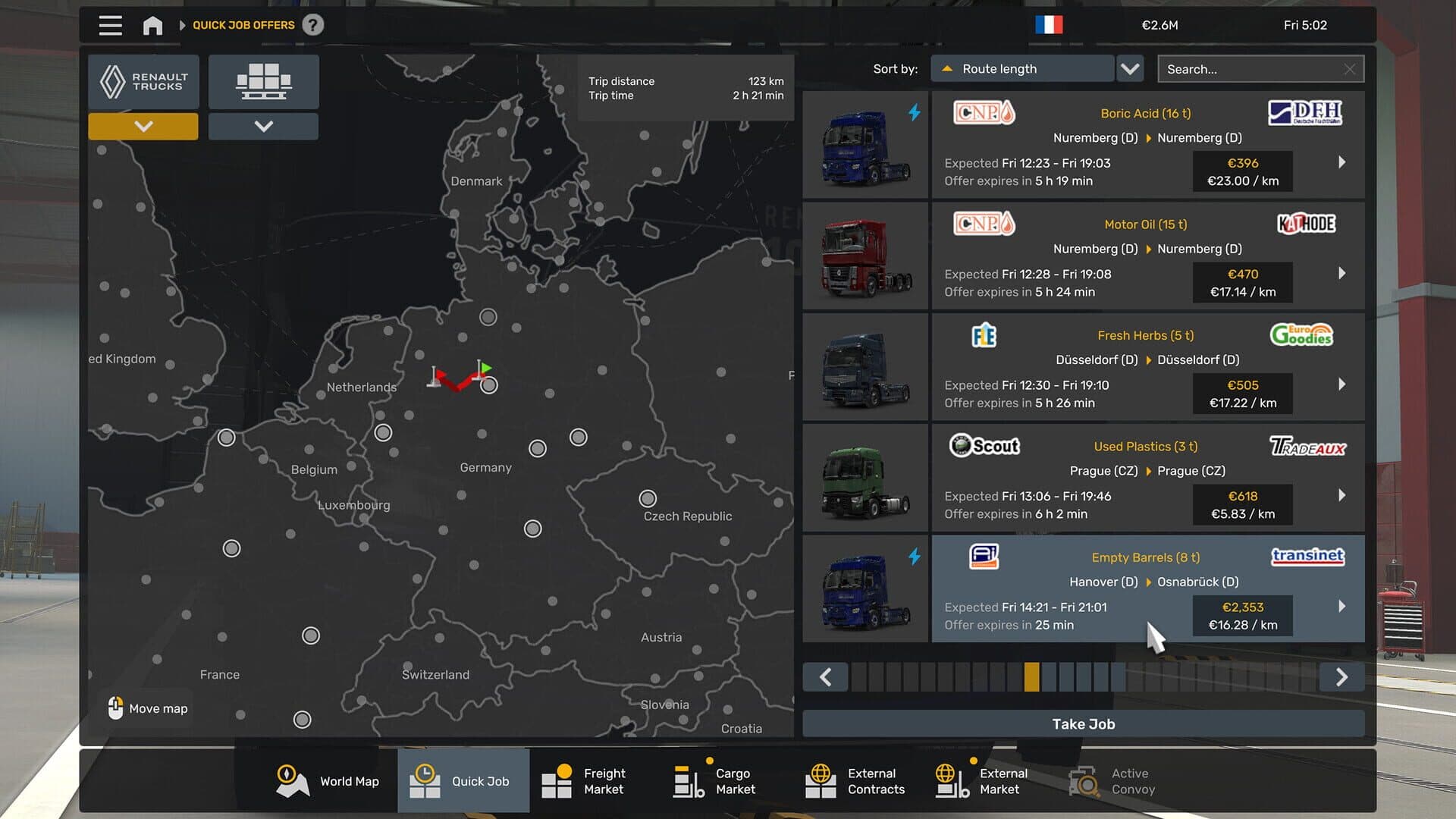 Euro Truck Simulator 2: Renault Trucks E-Tech T screenshot 7