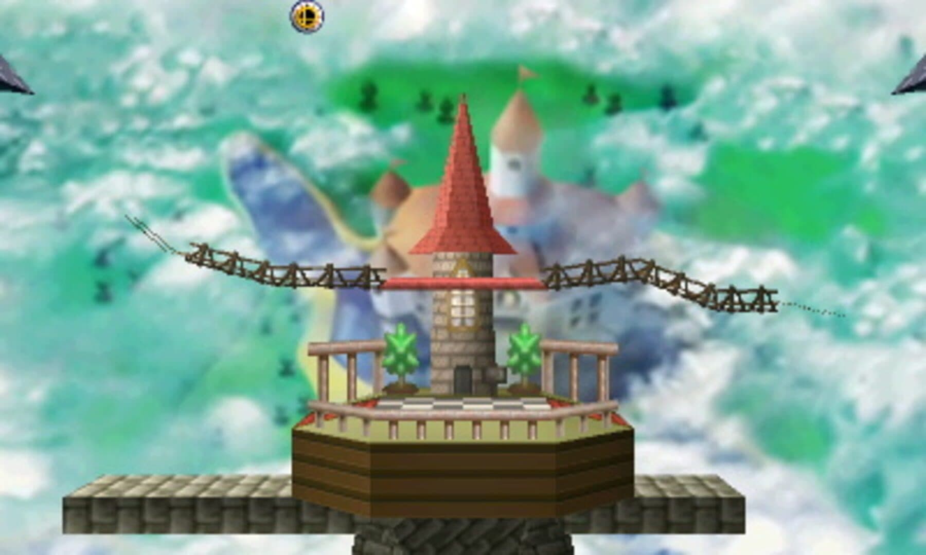 Super Smash Bros. for Nintendo 3DS: Peach's Castle screenshot 1
