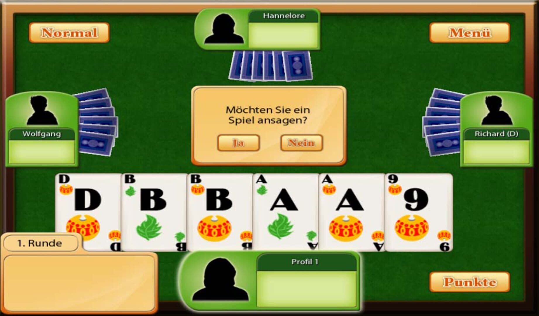 Absolute Schafkopf screenshot 2
