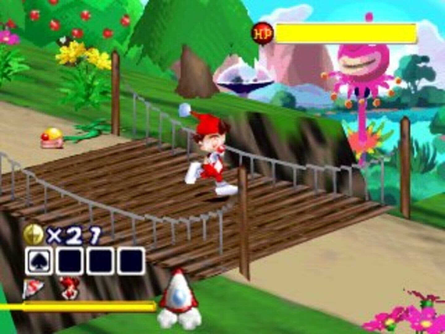 Kid Klown in Crazy Chase 2: Love Love Hani Soudatsusen screenshot 1