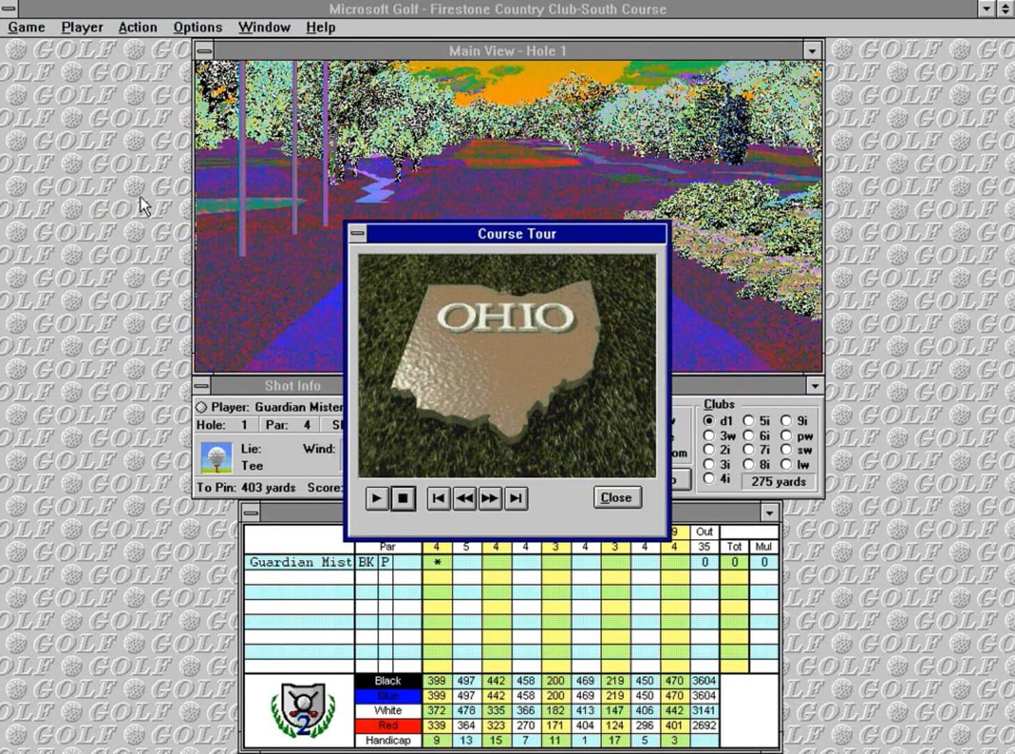 Microsoft Golf 2.0 screenshot 17