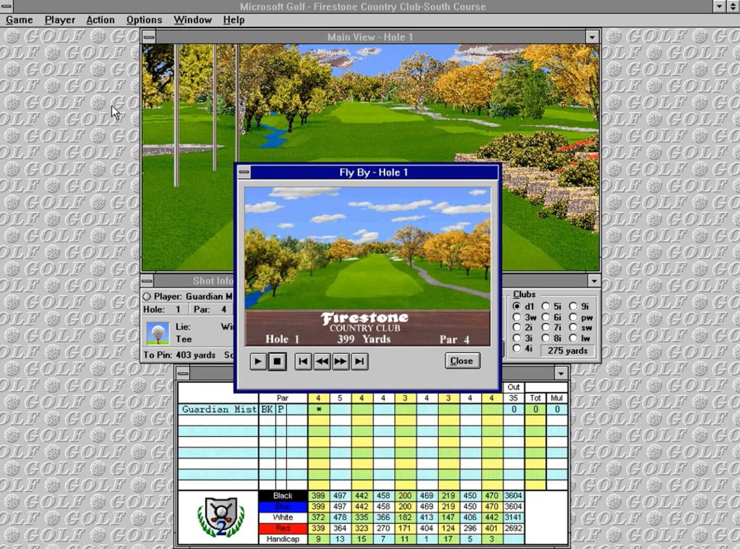 Microsoft Golf 2.0 screenshot 18