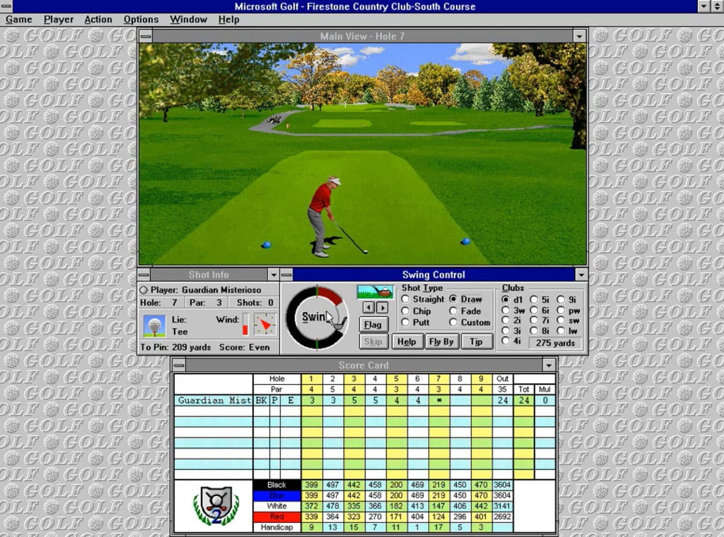 Microsoft Golf 2.0 screenshot 6