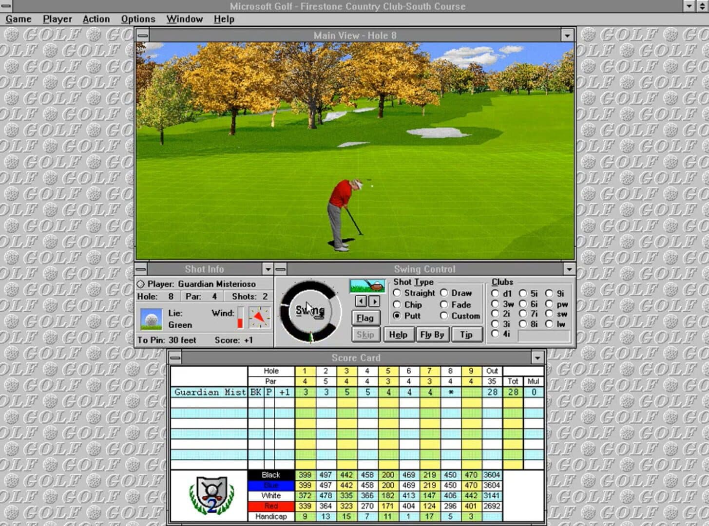 Microsoft Golf 2.0 screenshot 20