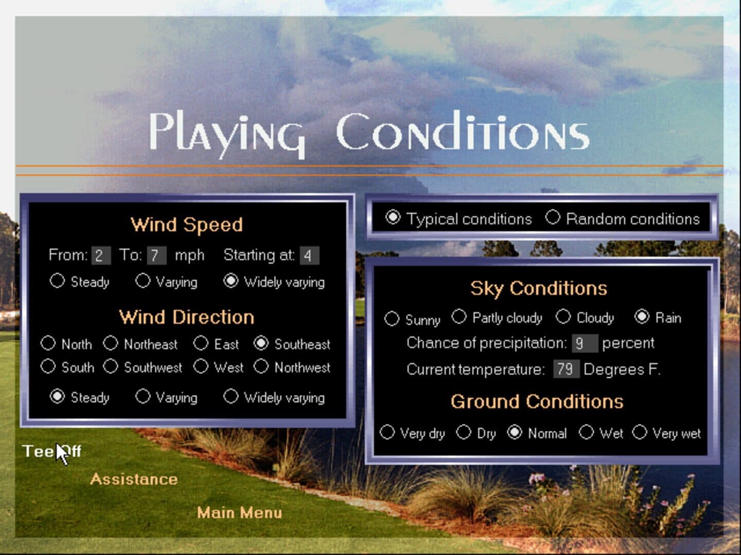 Greg Norman Ultimate Challenge Golf screenshot 2