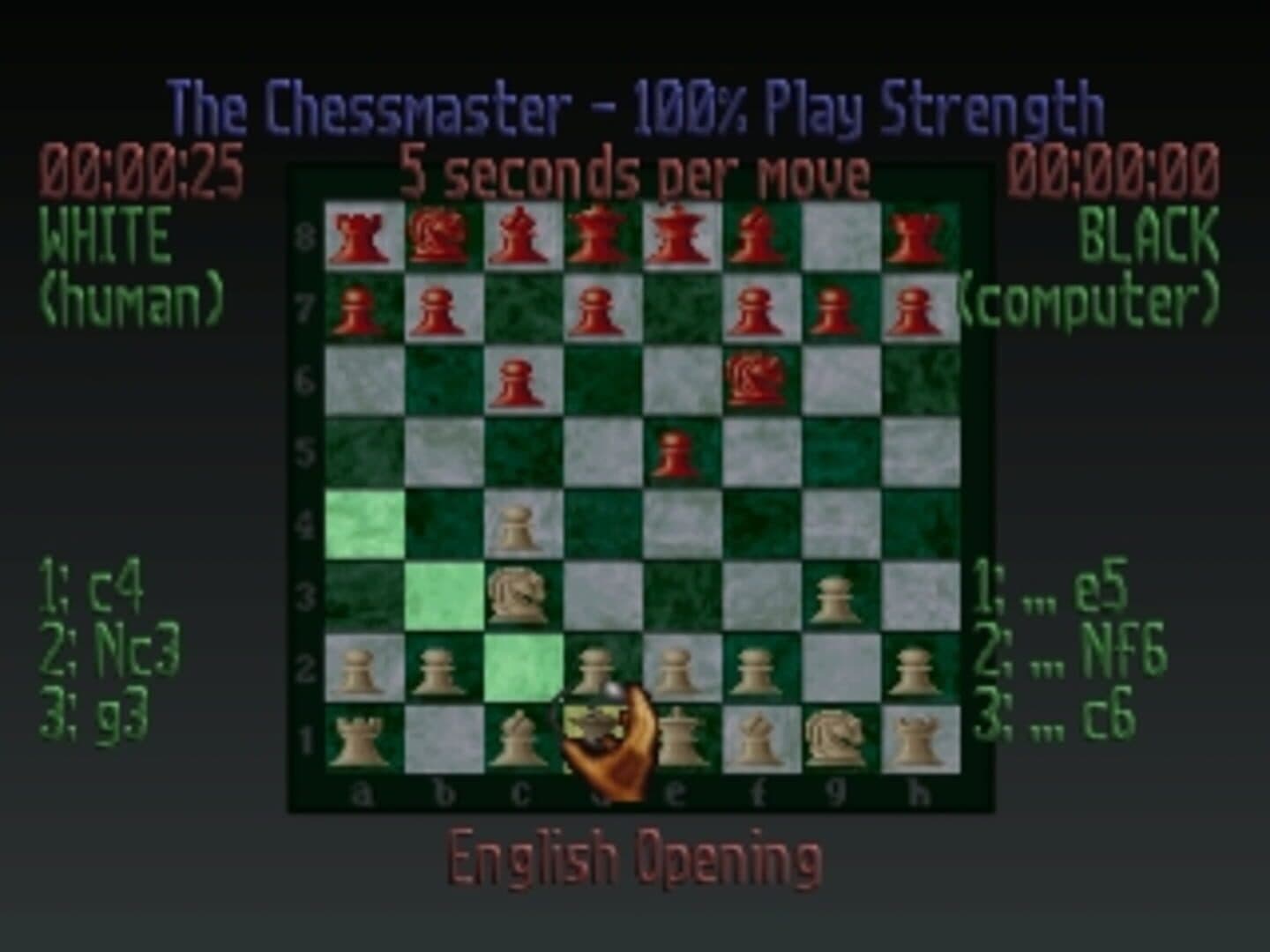 The Chessmaster 3-D screenshot 3