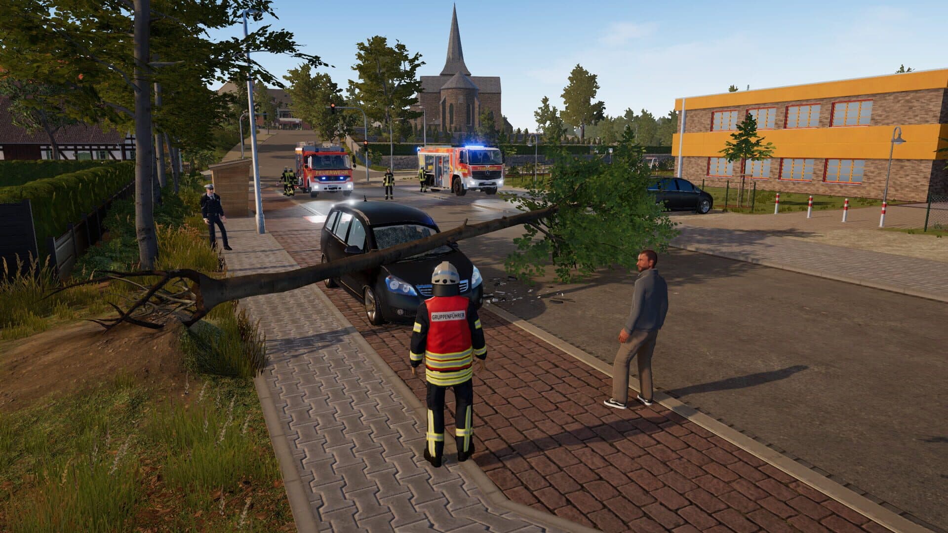 Emergency Call 112: The Fire Fighting Simulation 2 - Volunteer Firefighters screenshot 8