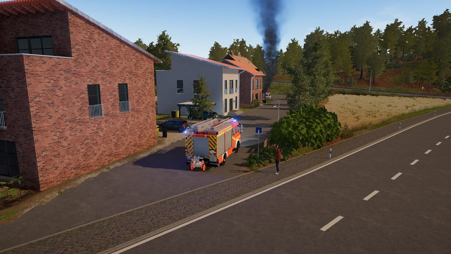 Emergency Call 112: The Fire Fighting Simulation 2 - Volunteer Firefighters screenshot 12