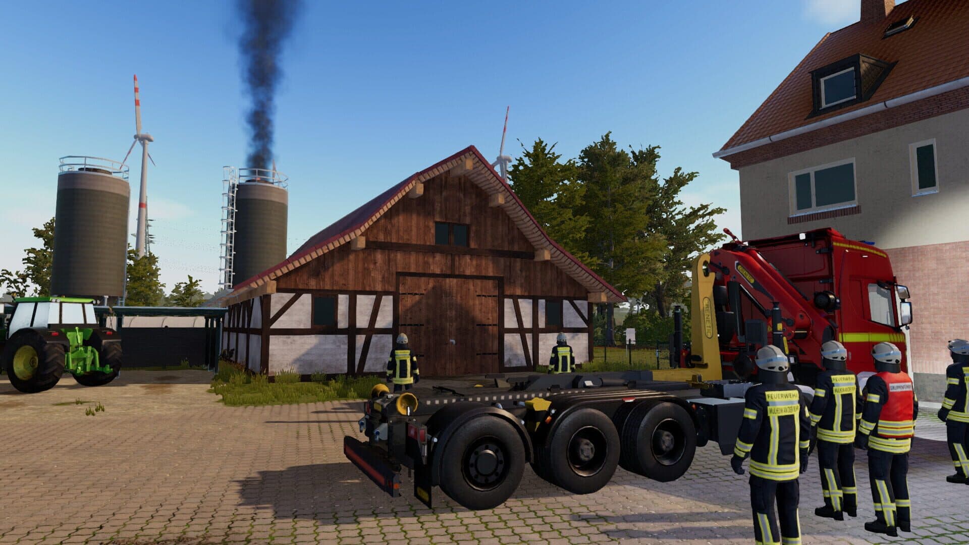 Emergency Call 112: The Fire Fighting Simulation 2 - The Swap Body Vehicle screenshot 1