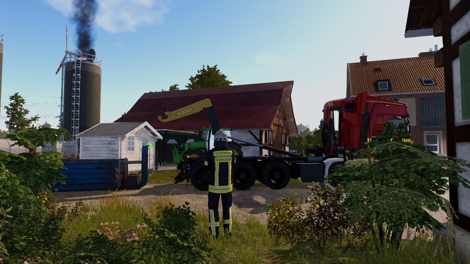 Emergency Call 112: The Fire Fighting Simulation 2 - The Swap Body Vehicle screenshot 4