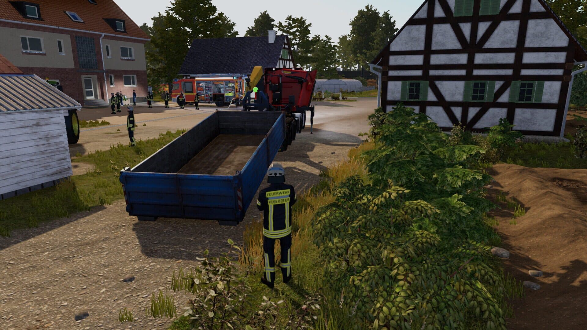Emergency Call 112: The Fire Fighting Simulation 2 - The Swap Body Vehicle screenshot 5