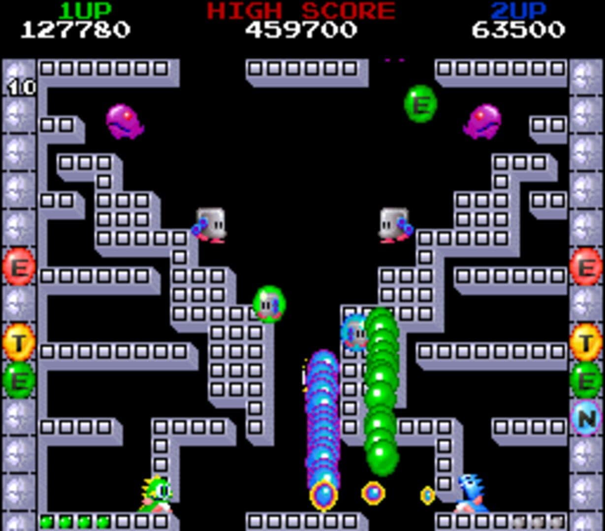 Bubble Bobble Also Featuring Rainbow Islands screenshot 1