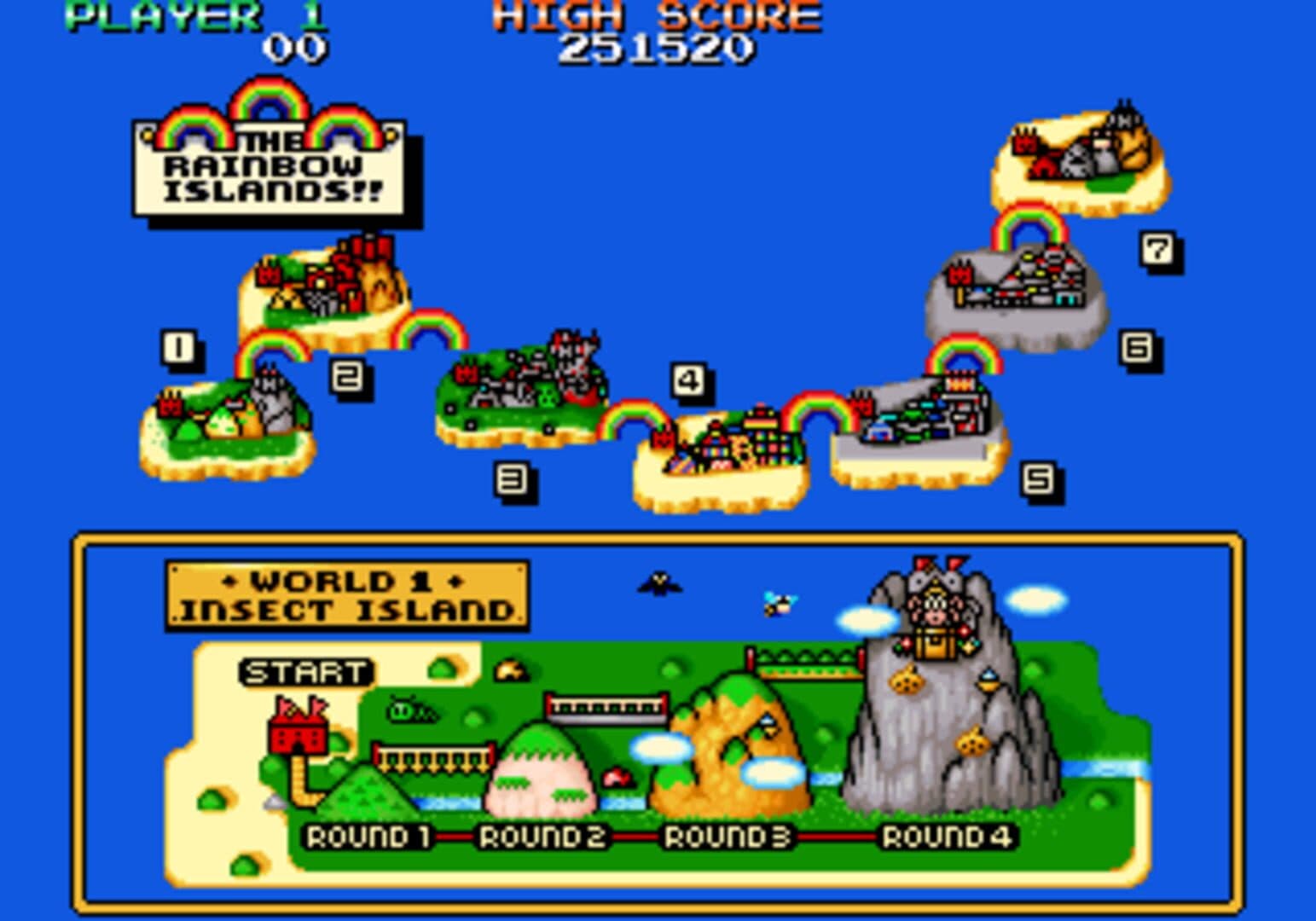 Bubble Bobble Also Featuring Rainbow Islands screenshot 6