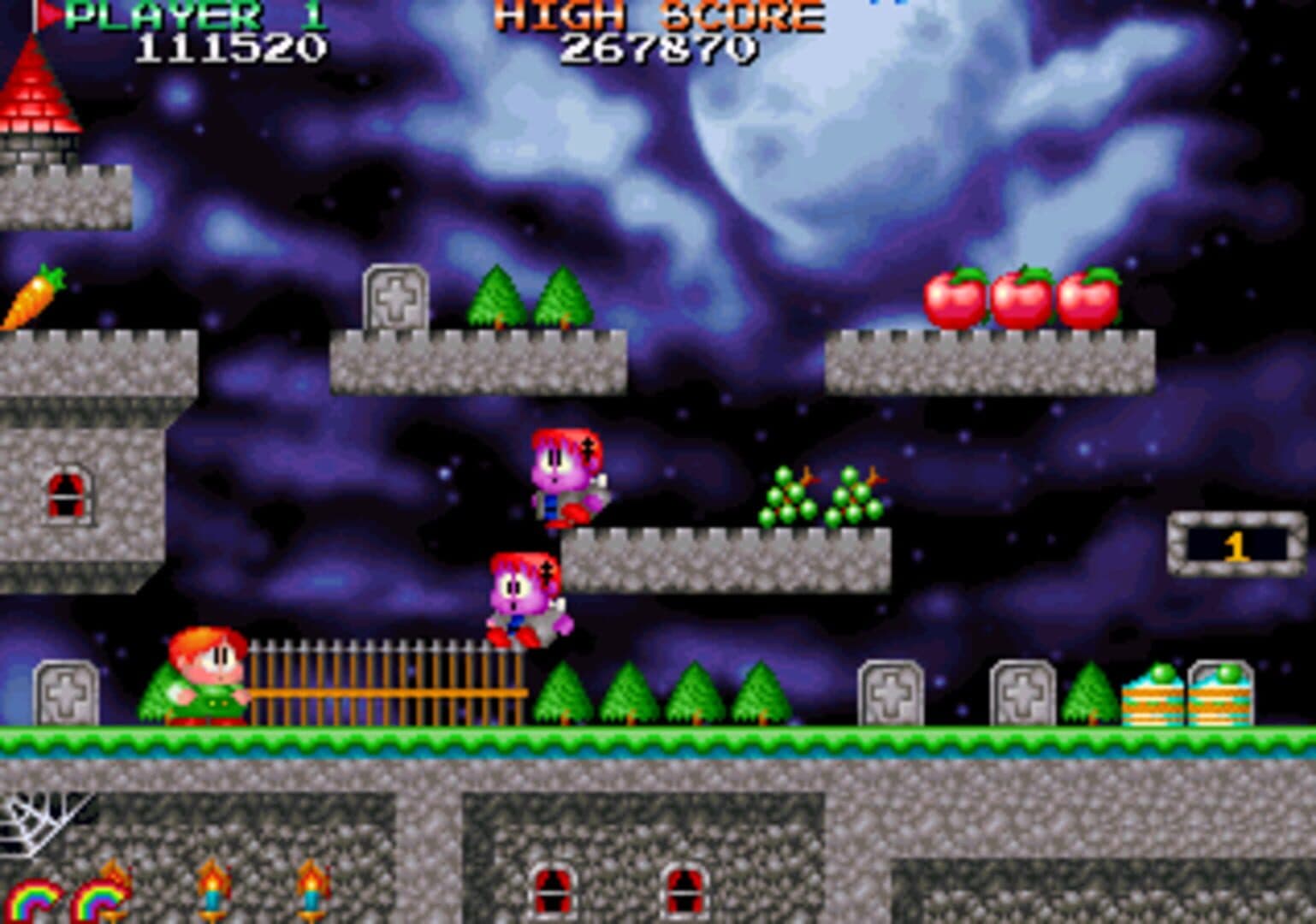 Bubble Bobble Also Featuring Rainbow Islands screenshot 7