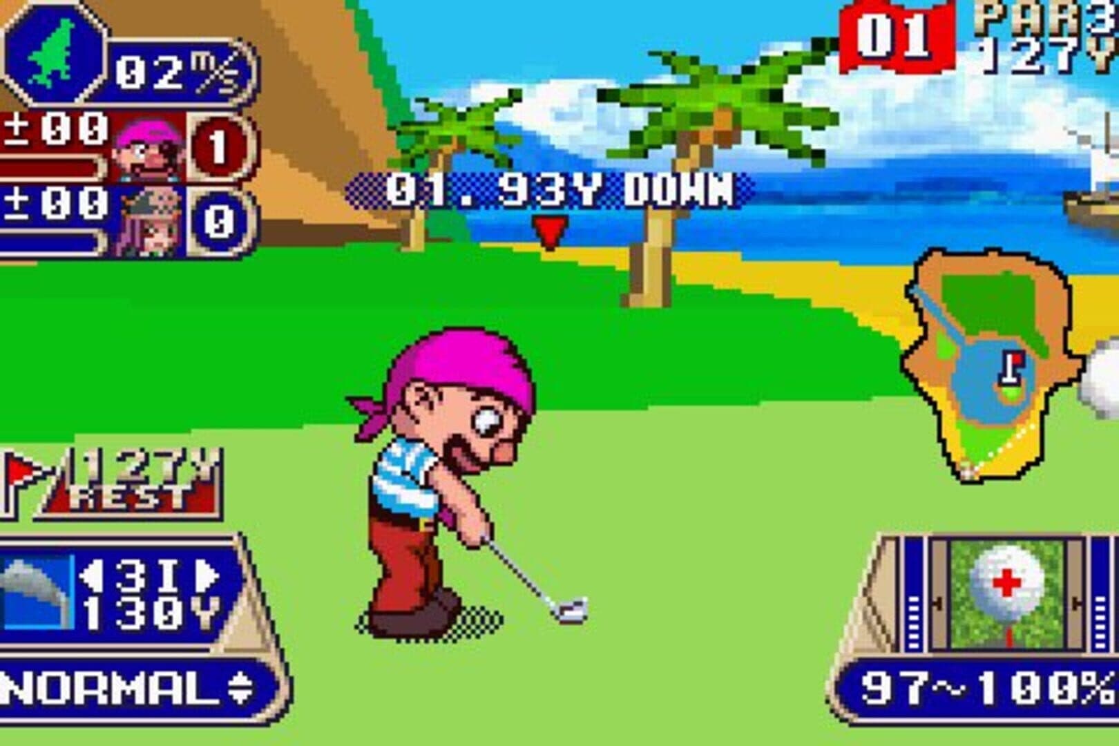 Kurohige no Golf Shiyouyo screenshot 1