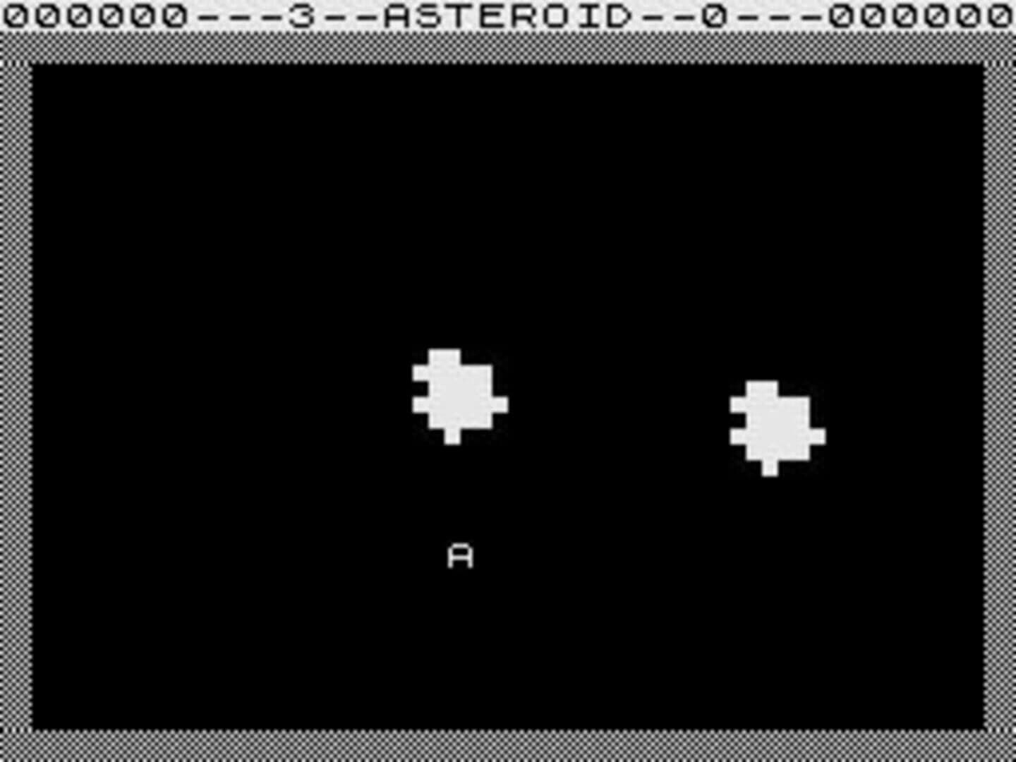 Asteroids screenshot 1
