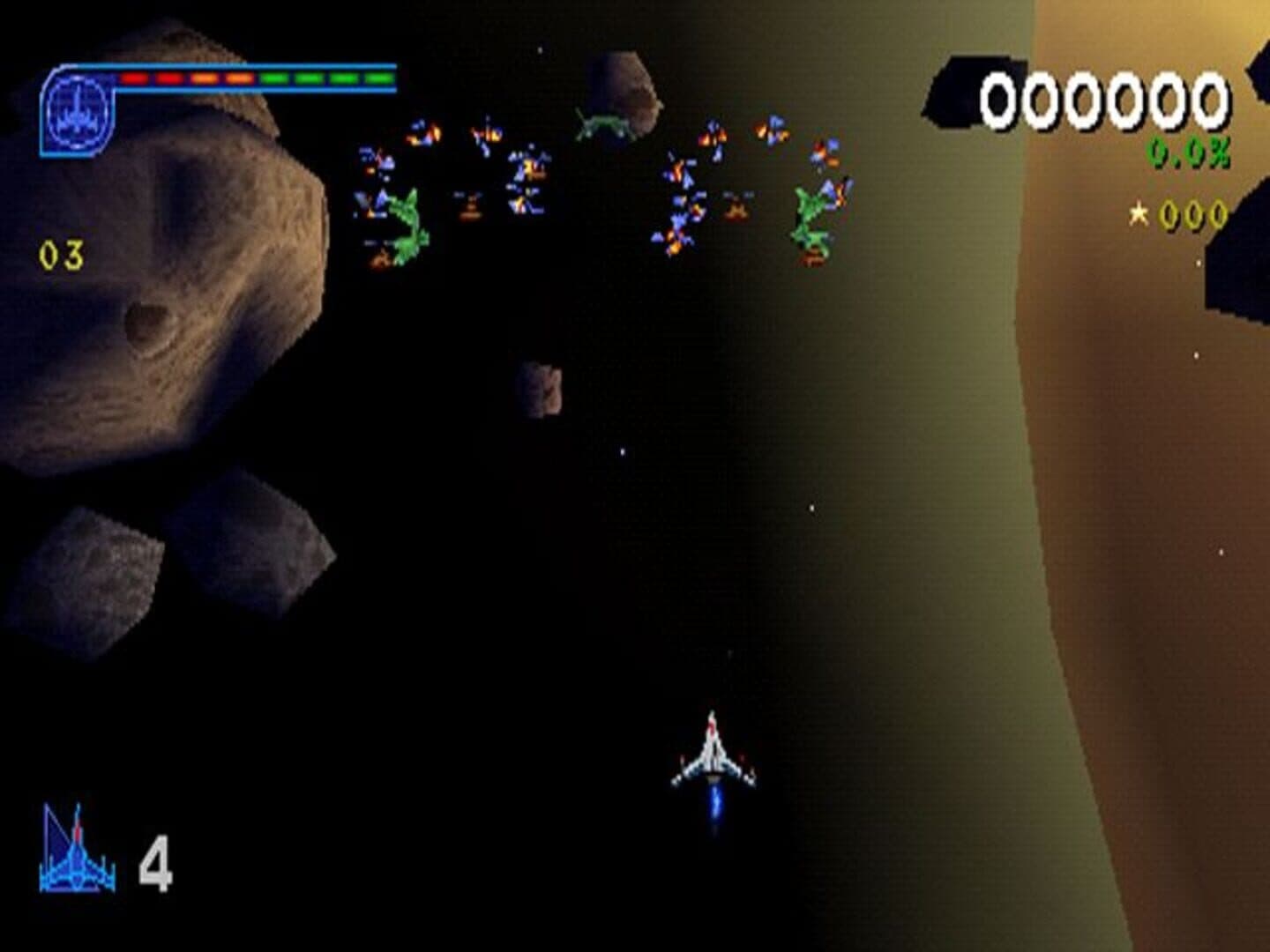 Galaga: Destination Earth screenshot 1